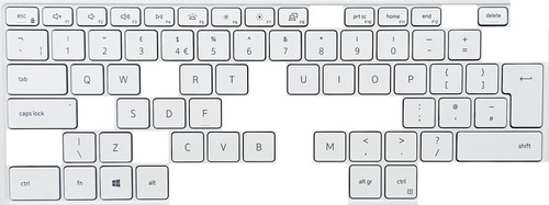 De397 touches clavier dell - de397,